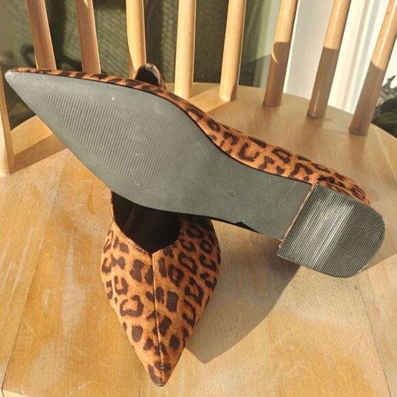 Pointed toe Animal print kitten heels by ASOS sz 10 - Picture 6 of 7